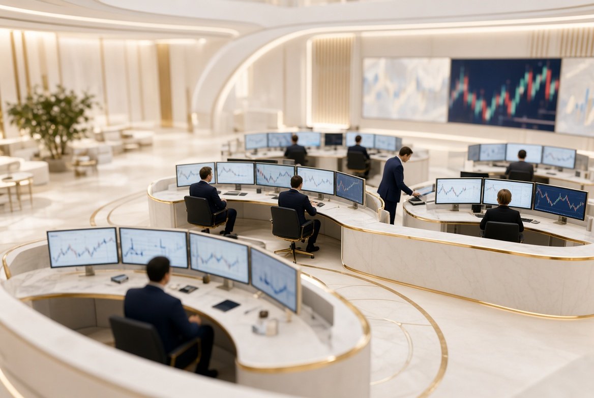 USTEC Index dealing floor